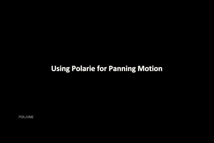 opplanet vixen using polarie for panning motion video
