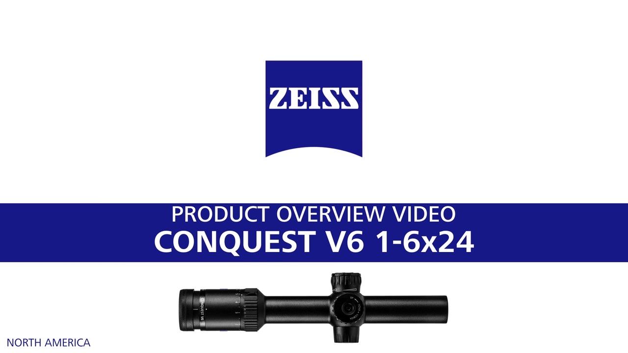 opplanet zeiss conquest v6 1 6x24 comprehensive product overview video