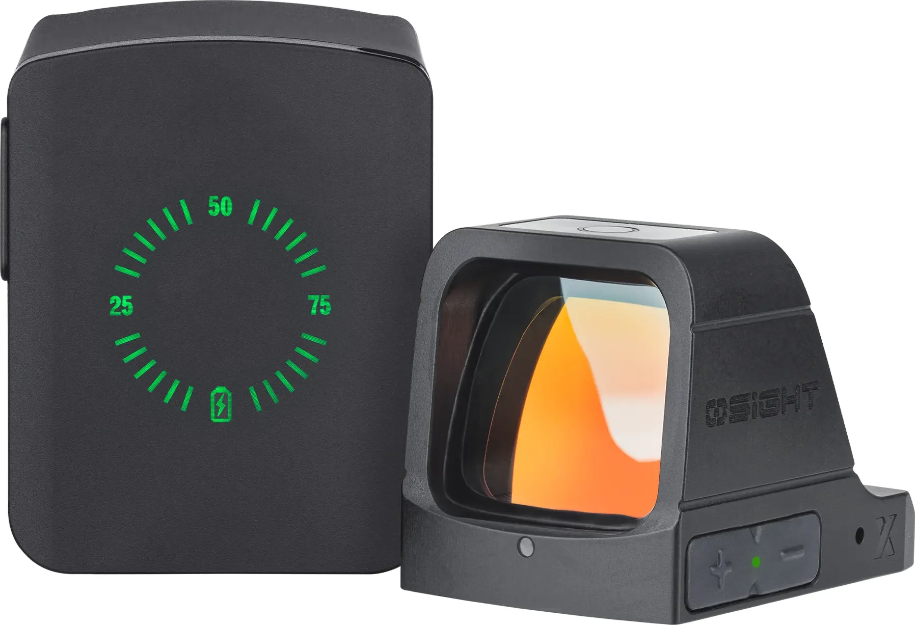 【新品未使用】Olight Osight red dot 3moa BLK Osight X 3 MOA Dot & 32 MOA Circle with OAL Material - Olight