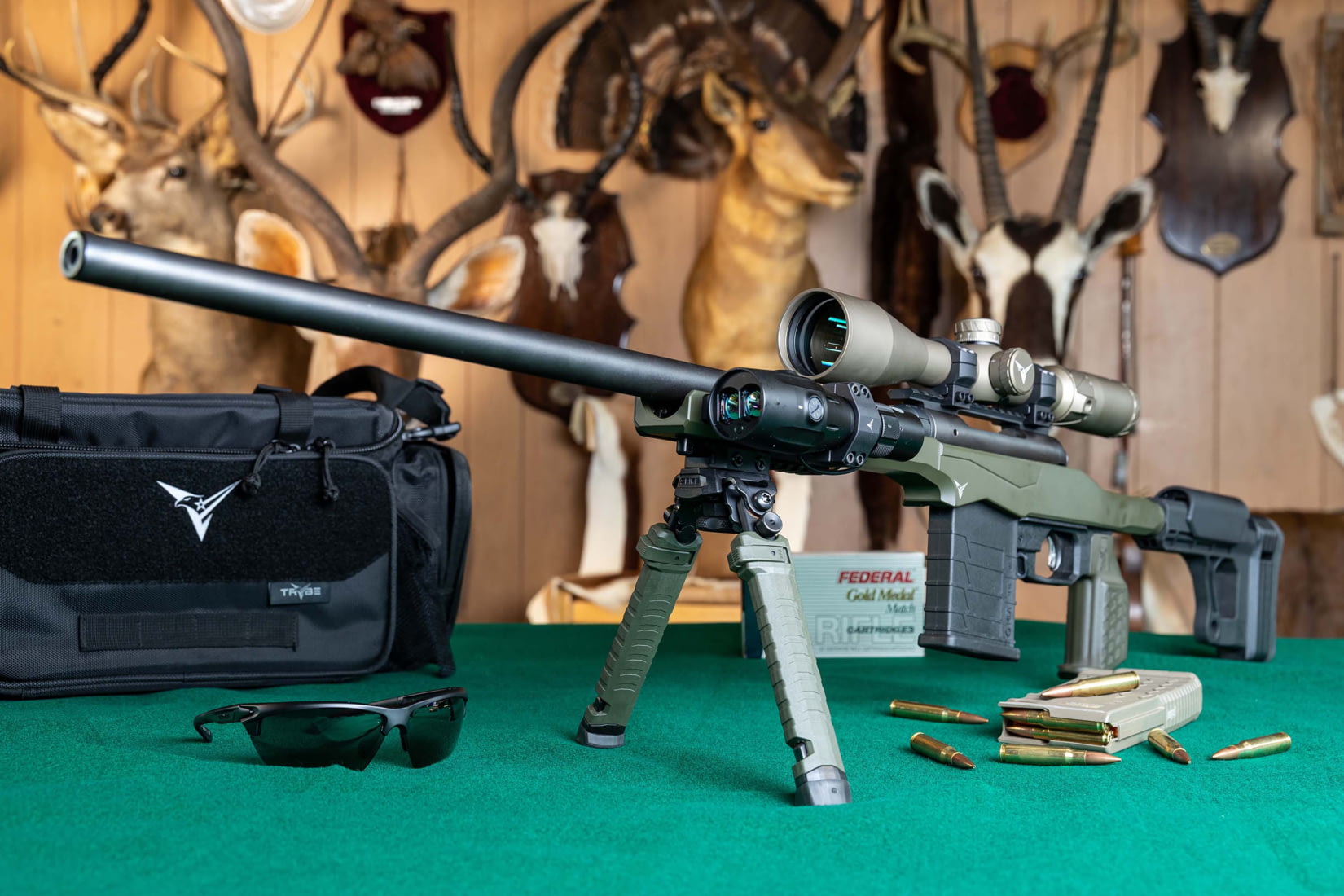 TRYBE Defense Savage Model 10 Short Action Chassis System w/TRYBE ...